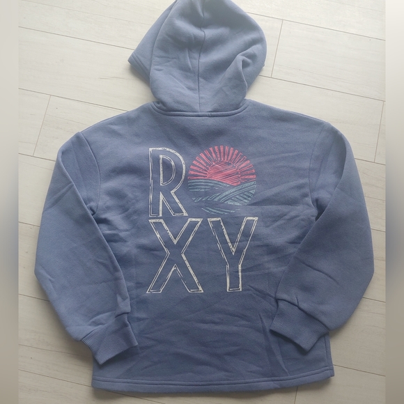 ROXY NEW girls Full Zip hooded Jacket - Picture 6 of 8